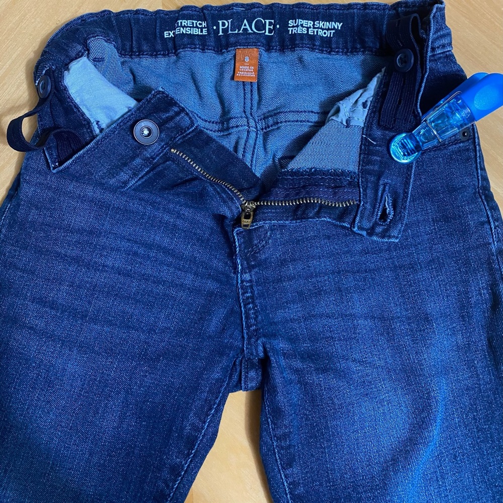 Boy’s STRECH EXTENSIBLE,Super Skinny PLACE Jeans size 8.